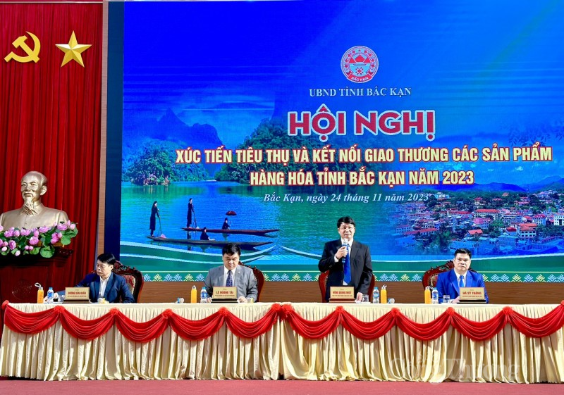 Kết nối giao thương sản phẩm hàng hóa vùng đồng bào dân tộc tỉnh Bắc Kạn Kết nối giao thương sản phẩm hàng hóa vùng đồng bào dân tộc tỉnh Bắc Kạn