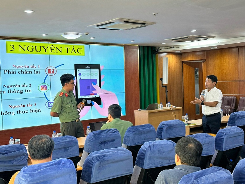 PVFCCo tổ chức tọa đàm về phòng chống tội phạm sử dụng công nghệ cao PVFCCo tổ chức tọa đàm về phòng chống tội phạm sử dụng công nghệ cao