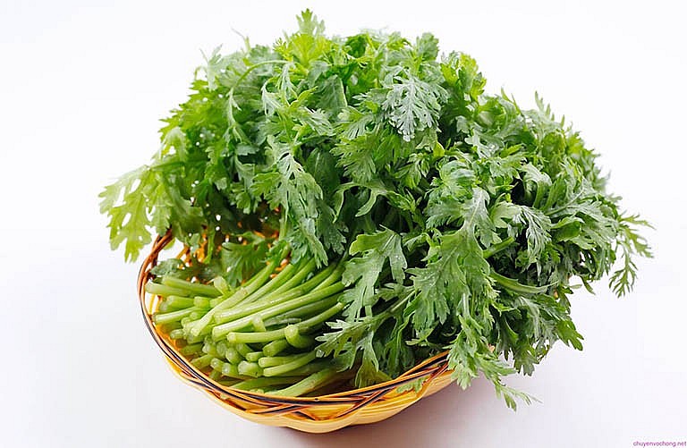 Rau cải cúc là một loại rau đặc sản của mùa đông rất ngon và lành tính. Ảnh minh họa Rau cải cúc là một loại rau đặc sản của mùa đông rất ngon và lành tính. Ảnh minh họa