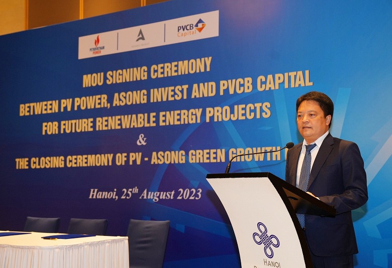 PV Power ký kết Biên bản ghi nhớ hợp tác với Asong Invest và PVCB Capital PV Power ký kết Biên bản ghi nhớ hợp tác với Asong Invest và PVCB Capital