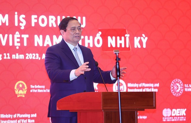 Thủ tướng Chính phủ Phạm Minh Chính dự Diễn đàn doanh nghiệp Thổ Nhĩ Kỳ-Việt Nam Thủ tướng Chính phủ Phạm Minh Chính dự Diễn đàn doanh nghiệp Thổ Nhĩ Kỳ-Việt Nam