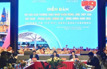 Việt Nam và Trung Quốc ký 21 thỏa thuận kinh tế về thúc đẩy xuất nhập khẩu nông, lâm, thủy sản