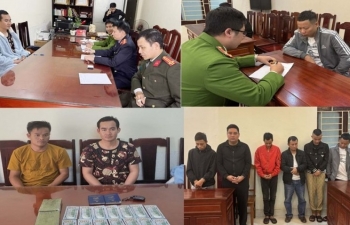 Thanh Hóa: Triệt xóa 2 vụ, bắt 9 đối tượng mua bán, vận chuyển và tổ chức sử dụng ma túy