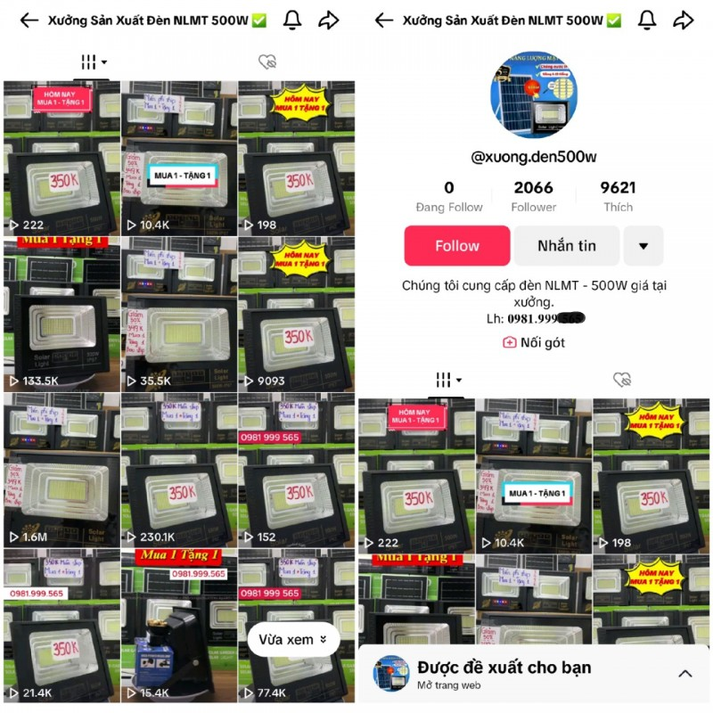 Loạn giá đèn năng lượng mặt trời, đâu đâu cũng “hàng chính hãng, có bảo hành” Loạn giá đèn năng lượng mặt trời, đâu đâu cũng “hàng chính hãng, có bảo hành”