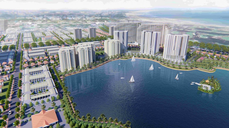 Phối cảnh tổng thể dự án KĐT Chí Linh do DIC Corp làm chủ đầu tư - Ảnh: DIC Phối cảnh tổng thể dự án KĐT Chí Linh do DIC Corp làm chủ đầu tư - Ảnh: DIC