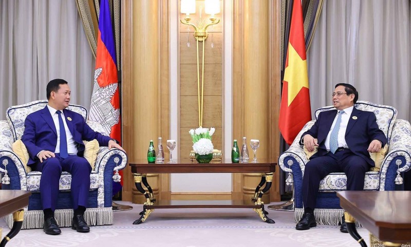 Việt Nam là đối tác thương mại lớn thứ ba của Campuchia Việt Nam là đối tác thương mại lớn thứ ba của Campuchia