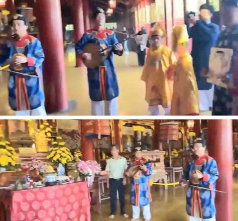 Thừa Thiên Huế: Nhận sai sót trong việc để nhóm người dâng hương tại Thế Tổ Miếu