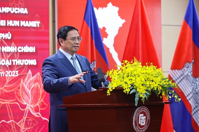 Campuchia coi Việt Nam là điểm nối và cửa ra quan trọng Campuchia coi Việt Nam là điểm nối và cửa ra quan trọng