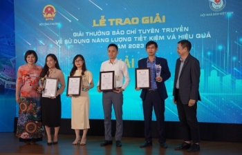 Báo Công Thương đoạt giải A - Giải báo chí về sử dụng năng lượng tiết kiệm, hiệu quả năm 2023