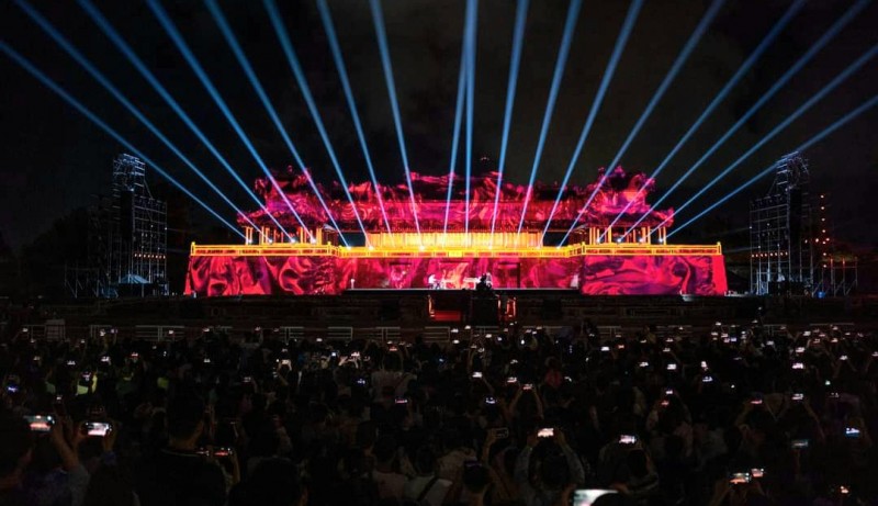 Thừa Thiên Huế: Huế by light - The live show chương trình của tình hữu nghị Việt – Pháp