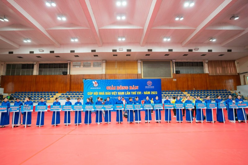 Các đoàn tham dự giải bóng bàn năm nay. Ảnh: BTC Các đoàn tham dự giải bóng bàn năm nay. Ảnh: BTC