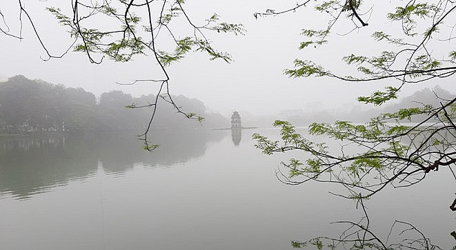 Thời tiết Hà Nội ngày 15/12, sáng sớm có sương mù nhẹ. Ảnh minh họa