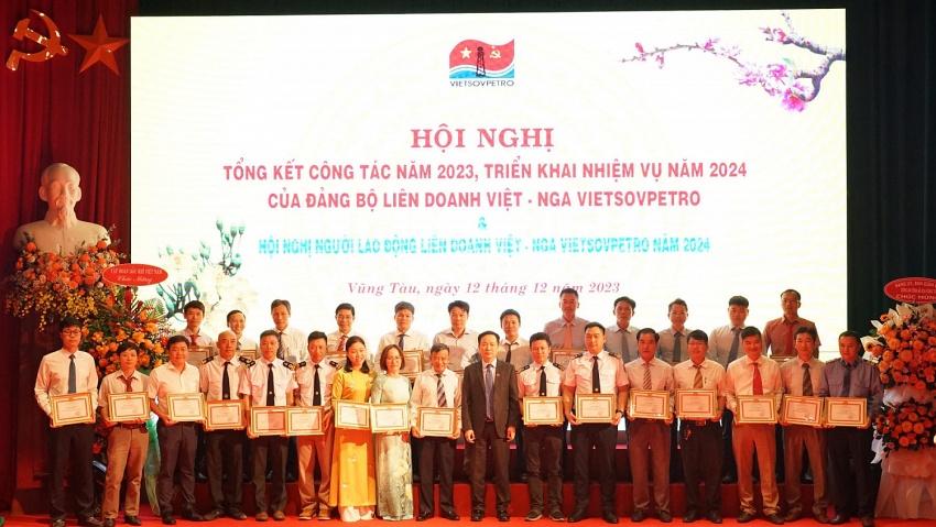 Vietsovpetro đạt thành tích nổi bật năm 2023 Vietsovpetro đạt thành tích nổi bật năm 2023