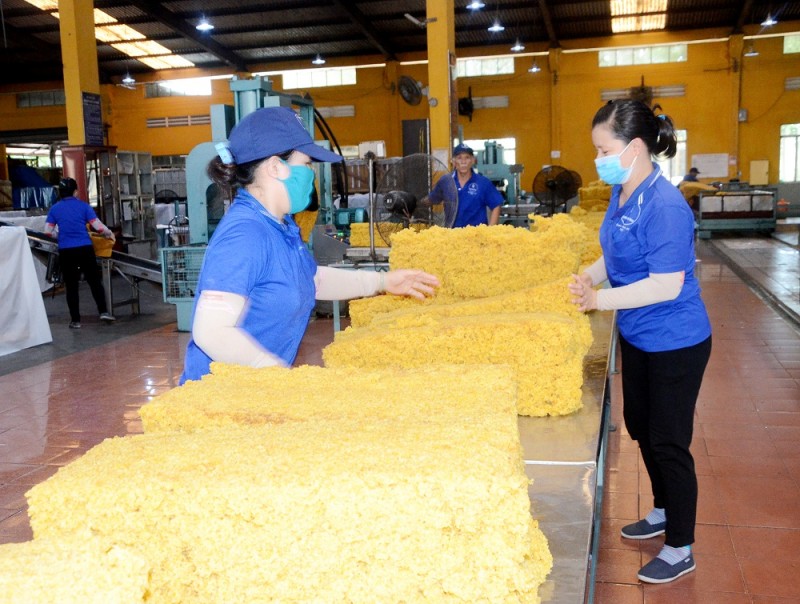 Xuất khẩu cao su sang Trung Quốc tăng tháng thứ 10 liên tiếp