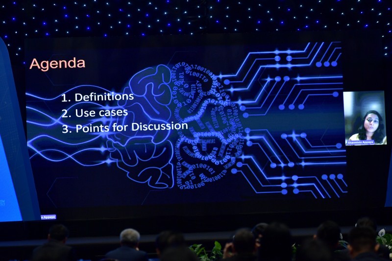 Bà Sharmista Appaya tại sự kiện trình bày tham luận về ANI Bà Sharmista Appaya tại sự kiện trình bày tham luận về ANI