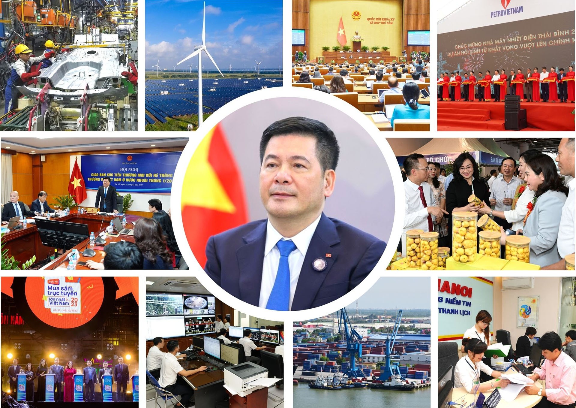 10 SỰ KIỆN NỔI BẬT NGÀNH CÔNG THƯƠNG NĂM 2023