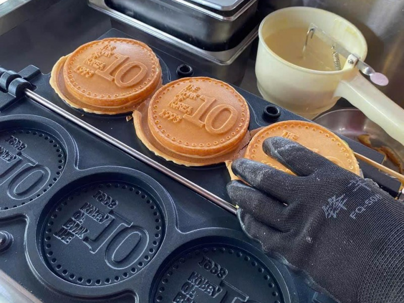 Bánh đồng xu phô mai Bánh đồng xu phô mai