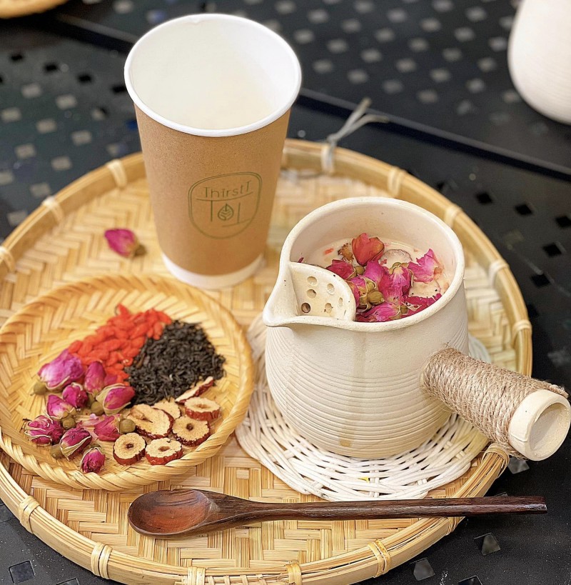 Trà sữa nướng Vân Nam Trà sữa nướng Vân Nam