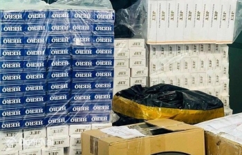 Đồng Nai: Bắt 5 đối tượng buôn bán 22.620 bao thuốc lá lậu
