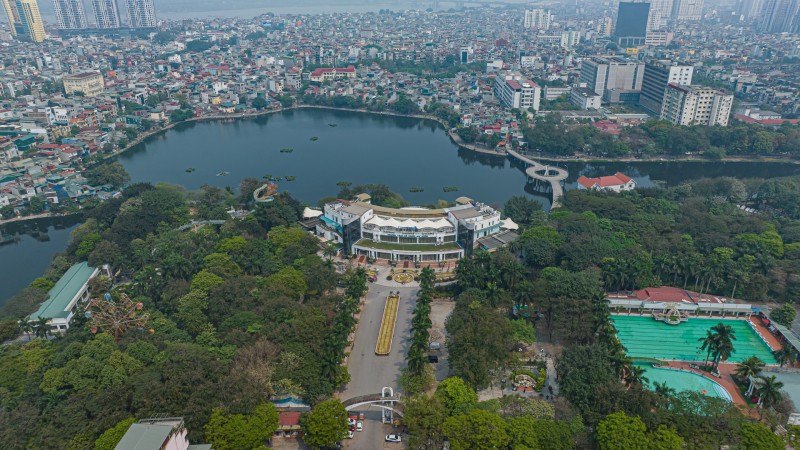 Công viên Tuổi trẻ Thủ đô. Ảnh BĐCC Công viên Tuổi trẻ Thủ đô. Ảnh BĐCC