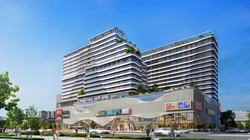 Phối cảnh dự án TTC Plaza Đà Nẵng Phối cảnh dự án TTC Plaza Đà Nẵng