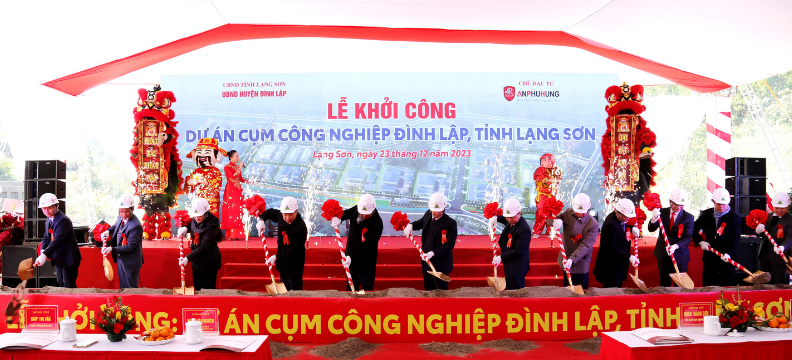 Lạng Sơn: Khởi công Dự án Cụm công nghiệp Đình Lập với mức đầu tư gần 700 tỷ đồng Lạng Sơn: Khởi công Dự án Cụm công nghiệp Đình Lập với mức đầu tư gần 700 tỷ đồng