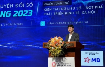 Diễn đàn Chuyển đổi số - Hải Phòng 2023: Kiến tạo dữ liệu số, đột phá phát triển kinh tế, xã hội