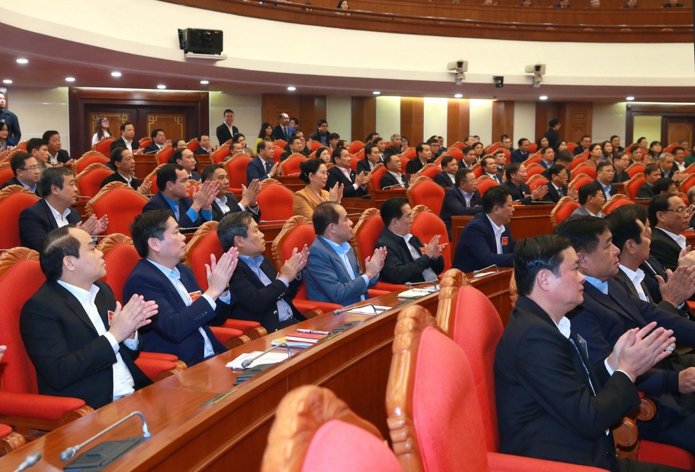 Các đại biểu dự hội nghị. (Ảnh: Phương Hoa/TTXVN) ttxvn-cong-tac-kiem-tra-cua-dang-2-8807.jpg