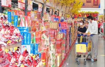 Vượt mục tiêu, tổng mức bán lẻ hàng hoá và doanh thu dịch vụ tiêu dùng năm 2023 tăng 9,6%