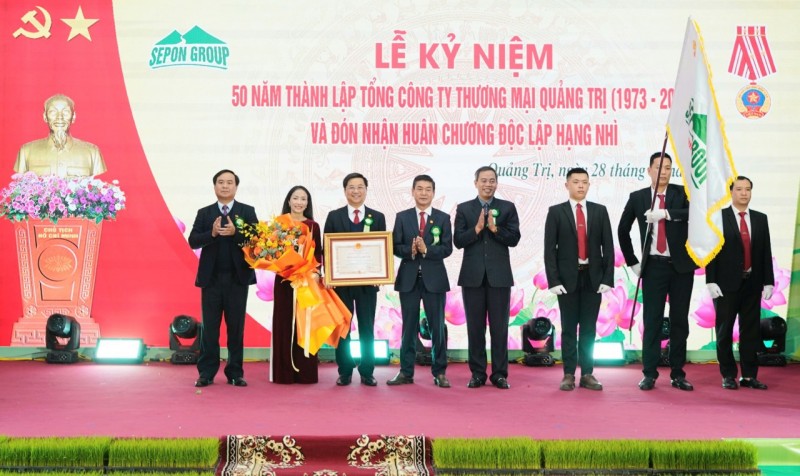 Tỉnh Quảng Trị: Sepon Group nhận Huân chương Độc lập hạng Nhì
