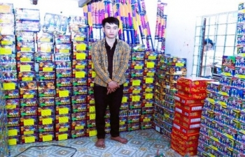 Đồng Nai: Bắt đối tượng tàng trữ gần 500kg pháo nổ trong phòng trọ