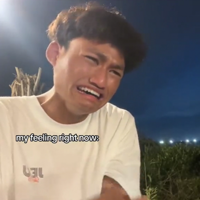 Gwenchana nổi lên trên TikTok từ clip của một chàng trai. Ảnh: TikTok Gwenchana nổi lên trên TikTok từ clip của một chàng trai. Ảnh: TikTok