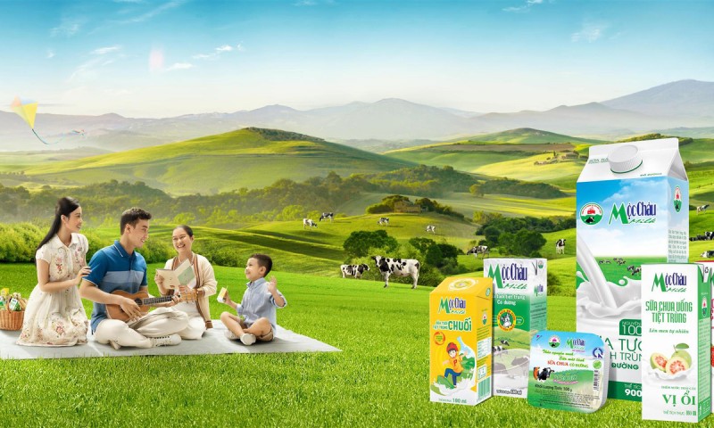 Mộc Châu Milk: Tự hào thương hiệu sữa Việt Nam Mộc Châu Milk: Tự hào thương hiệu sữa Việt Nam