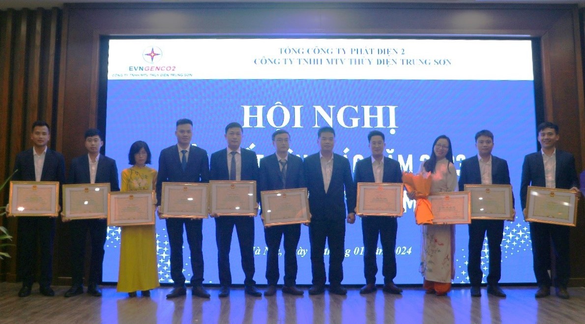 Công ty TNHH MTV thủy điện Trung Sơn tổng kết công tác năm 2023 Công ty TNHH MTV thủy điện Trung Sơn tổng kết công tác năm 2023
