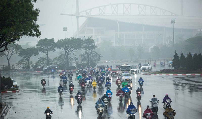 Cuối tuần này miền Bắc có mưa phùn, nồm ẩm.