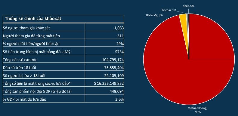 Năm 2023, người Việt thiệt hại trung bình gần 18 triệu đồng khi bị lừa đảo trực tuyến