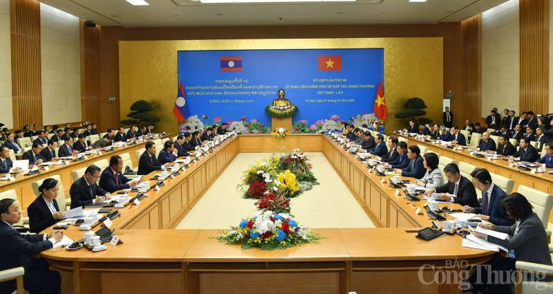 Kỳ họp lần thứ 46 Ủy ban liên Chính phủ về hợp tác song phương Việt Nam-Lào
