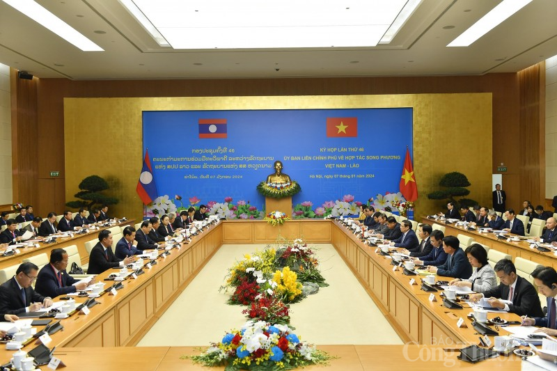 Kỳ họp lần thứ 46 Ủy ban liên Chính phủ về hợp tác song phương Việt Nam-Lào