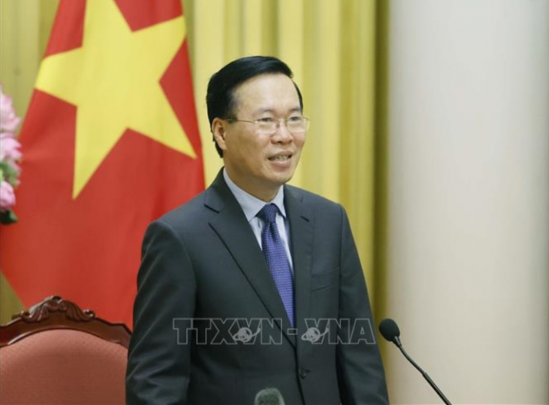 Chủ tịch nước Võ Văn Thưởng trao Quyết định bổ nhiệm cho các Đại sứ Chủ tịch nước Võ Văn Thưởng trao Quyết định bổ nhiệm cho các Đại sứ