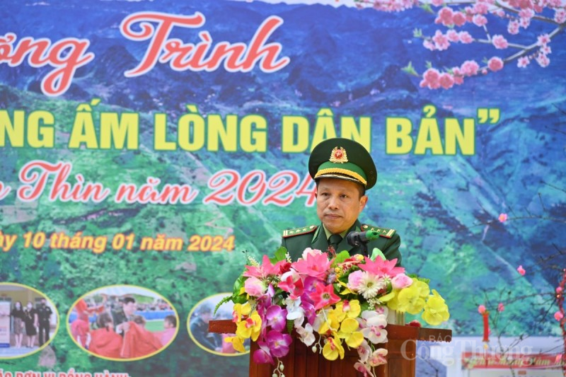 Xuân Biên phòng ấm lòng dân bản ở xã biên giới Sơn Vĩ (Hà Giang)