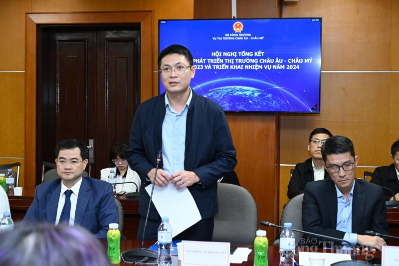 Bộ trưởng Nguyễn Hồng Diên giao 6 nhiệm vụ để khai thác tối đa cơ hội từ thị trường Âu - Mỹ