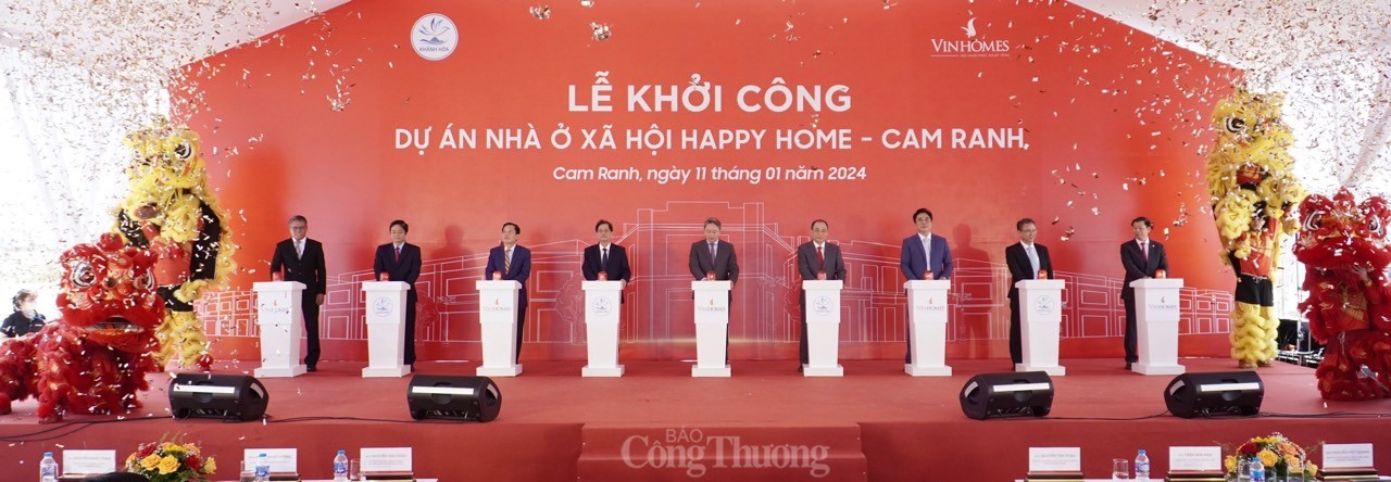 undefined Vinhomes khởi công dự án nhà ở xã hội lớn nhất Khánh Hoà