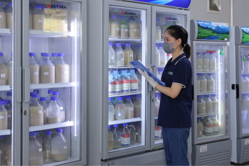 Kho bảo quản nguyên liệu vi sinh của BCC Health