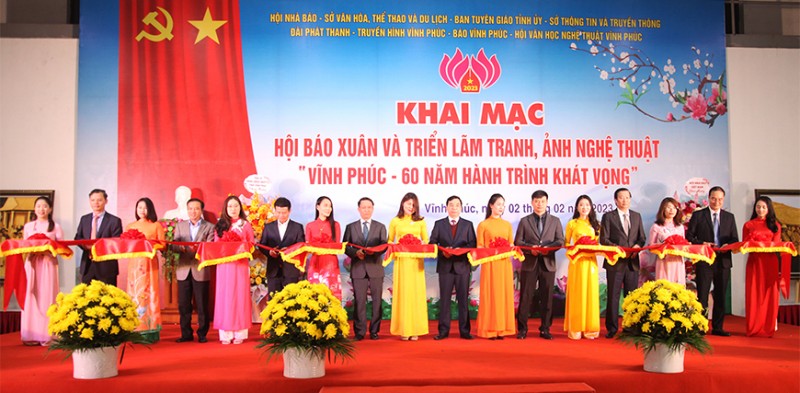 Vĩnh Phúc: Sắp khai mạc Hội báo Xuân 2024
