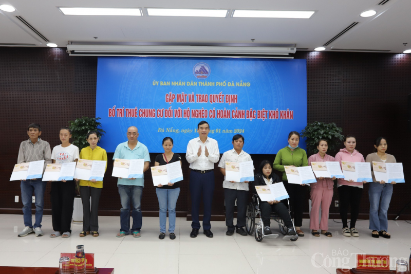 Đà Nẵng: 44 hộ gia đình đặc biệt khó khăn được bố trí nhà ở xã hội