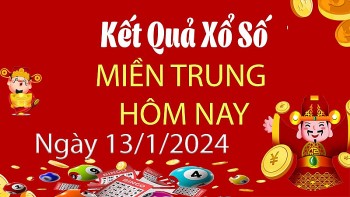 XSMT 13/1, Kết quả xổ số miền Trung hôm nay 13/1/2024, xổ số miền Trung ngày 13 tháng 1,trực tiếp XSMT 13/1