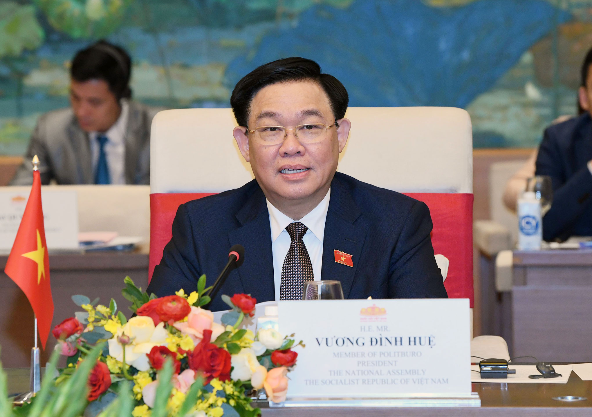 Chủ tịch Quốc hội Vương Đình Huệ hội kiến Tổng thống Indonesia Chủ tịch Quốc hội Vương Đình Huệ hội kiến Tổng thống Indonesia