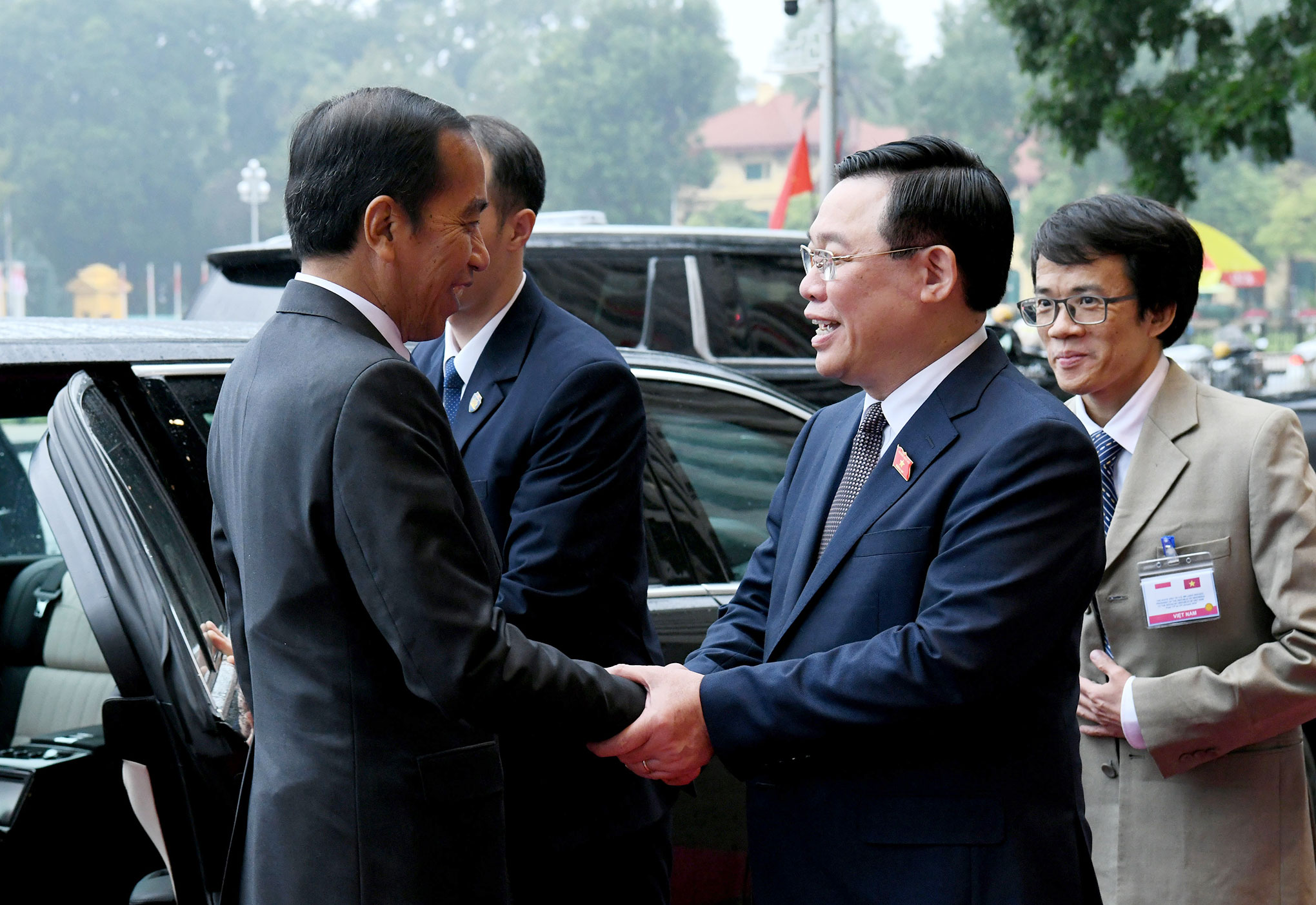 Chủ tịch Quốc hội Vương Đình Huệ hội kiến Tổng thống Indonesia Chủ tịch Quốc hội Vương Đình Huệ hội kiến Tổng thống Indonesia