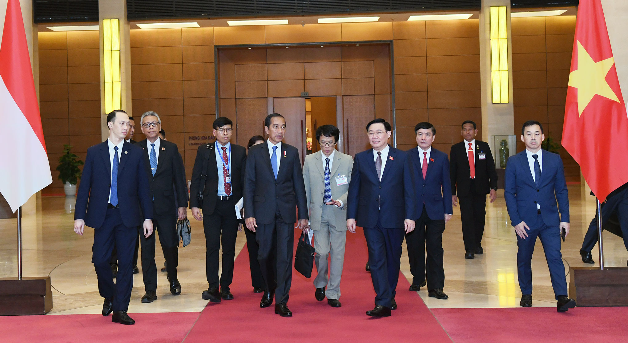 Chủ tịch Quốc hội Vương Đình Huệ hội kiến Tổng thống Indonesia Chủ tịch Quốc hội Vương Đình Huệ hội kiến Tổng thống Indonesia