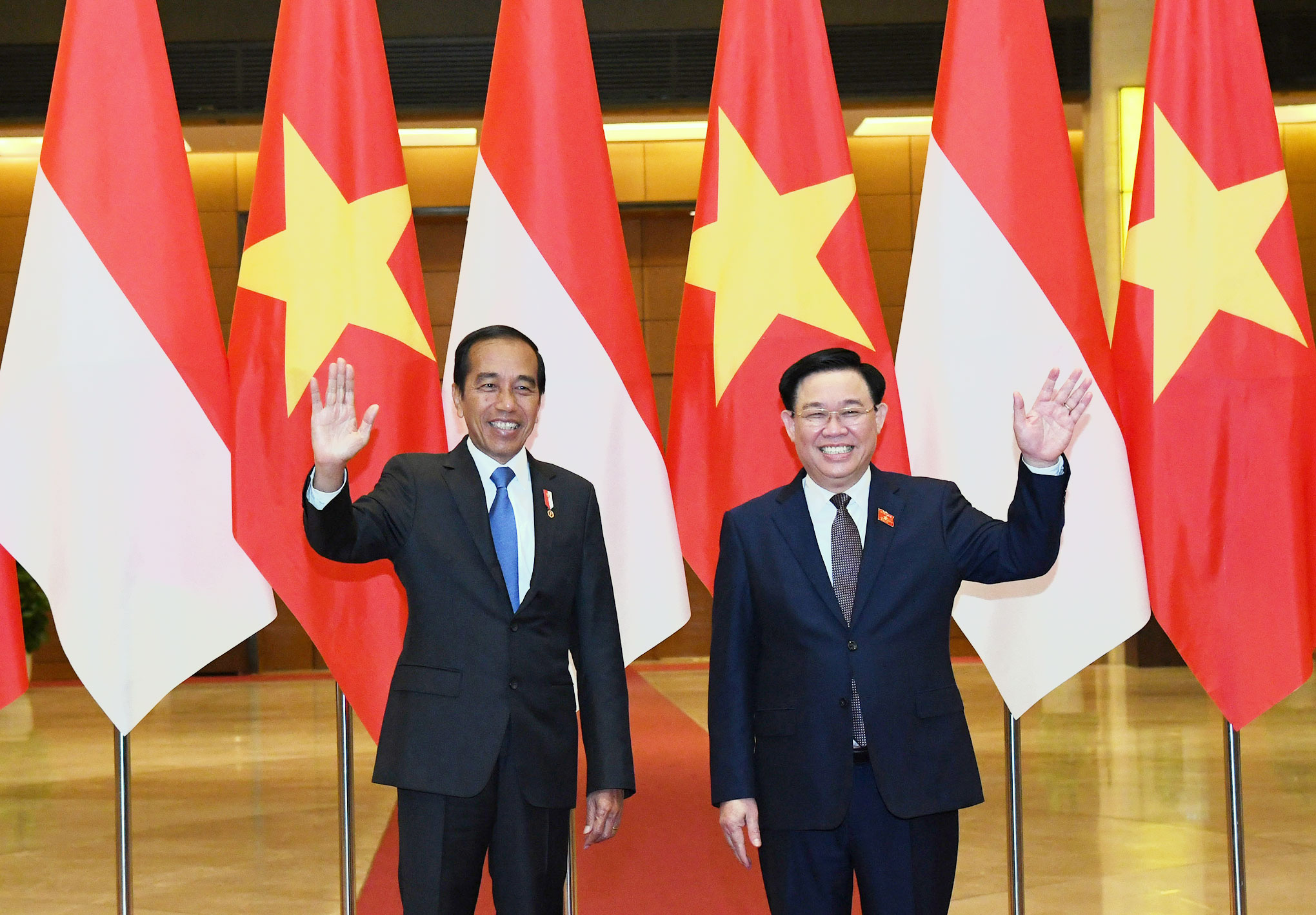 Chủ tịch Quốc hội Vương Đình Huệ hội kiến Tổng thống Indonesia Chủ tịch Quốc hội Vương Đình Huệ hội kiến Tổng thống Indonesia